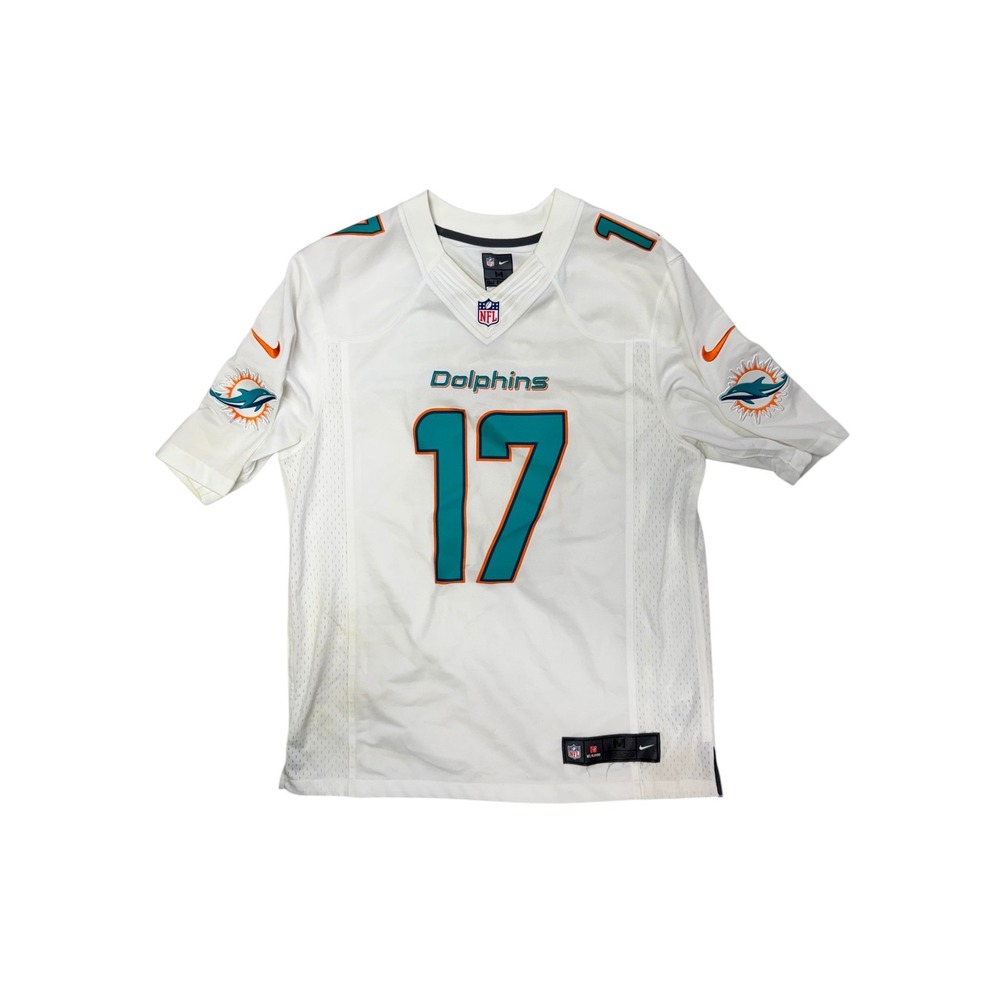Nike Miami Dolphins Ryan Tannehill 17 NFL Football Jersey Mens Size M White